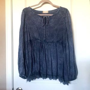 💙Altar’d State peasant top